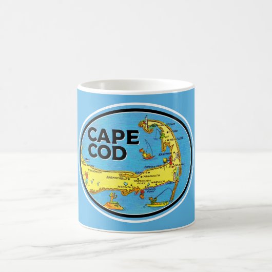 Cape Cod Blauwe Mok (Center)