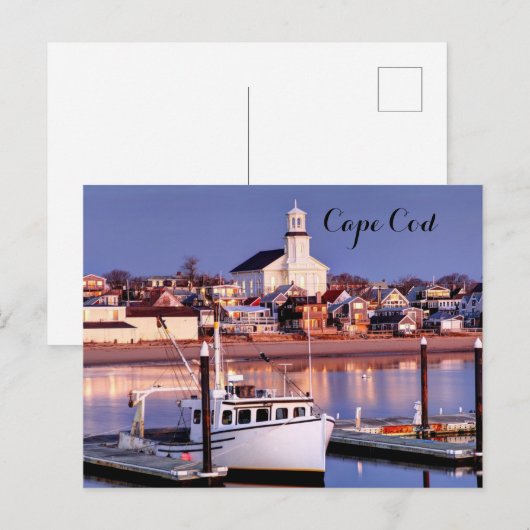 CAPE COD BRIEFKAART (Voorkant / Achterkant)