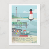 Cape Cod Briefkaart (Voorkant)