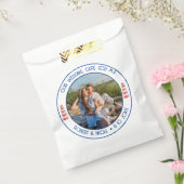 Cape Cod Bruiloft Thema Favor Bag Bedankzakje (Gezegeld)