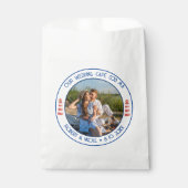 Cape Cod Bruiloft Thema Favor Bag Bedankzakje (Voorkant)