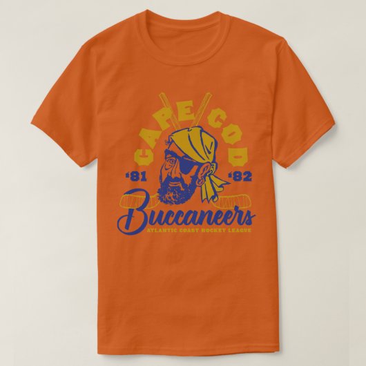 Cape Cod Buccaneers T-shirt (Design voorkant)