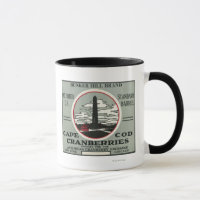 Cape Cod Bunker Hill Brand Cranberry Label