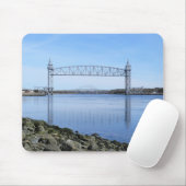 Cape Cod Canal-spoorbrug Muismat (Met muis)