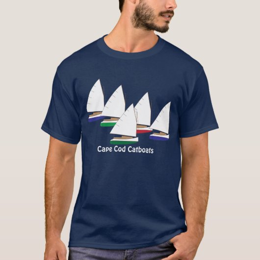 Cape Cod Catboats T-shirt (Voorkant)