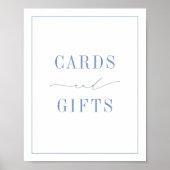 CAPE COD Coastal Blue Kaarten en geschenken Poster (Voorkant)