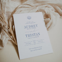 CAPE COD Coastal Blue Wedding