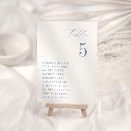 CAPE COD Coastal Blue Zittafel Nummer Kaart