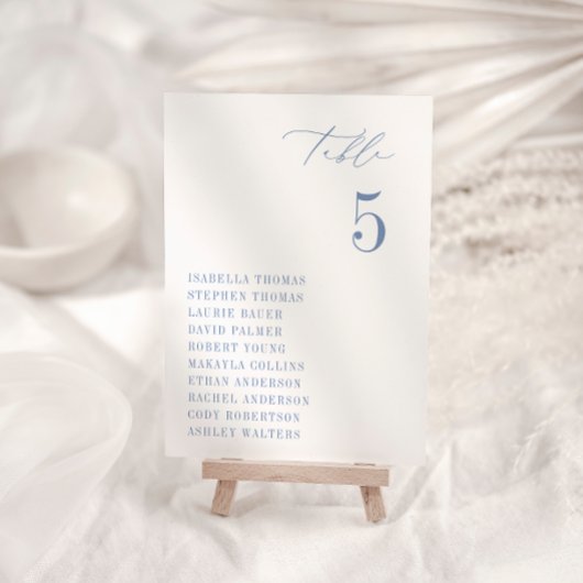 CAPE COD Coastal Blue Zittafel Nummer Kaart