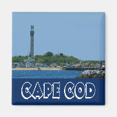 Cape Cod, de vuurtoren van Provincetown, Massachus Magneet (Voorkant)
