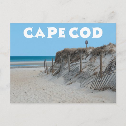 Cape Cod, Dennis Massachusetts Verenigde Staten Briefkaart (Voorkant)