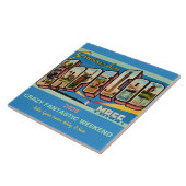 Cape Cod-geheugen Tegeltje (Zijkant)