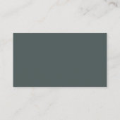 Cape Cod Golden Gras Serif QR Code RSVP Kaart (Achterkant)