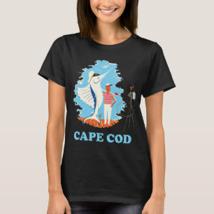 Cape Cod Grote Vangst Blauwe Reis T-shirt