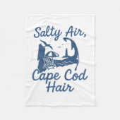 Cape Cod haar  Fleece Deken (Voorkant)
