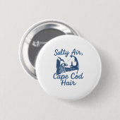 Cape Cod haar Ronde Button 5,7 Cm (Voorkant /achterkant)