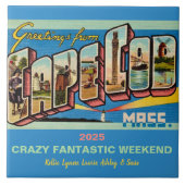 Cape Cod-herinnering Tegeltje (Voorkant)