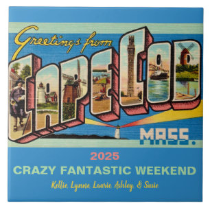 Cape Cod-herinnering Tegeltje