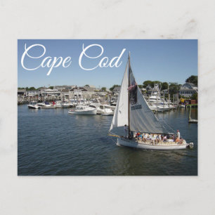 Cape Cod Hyannis, Massachusetts Post Card Briefkaart