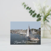 Cape Cod, Hyannis Port, Massachusetts Verenigde St Briefkaart (Staand voorkant)
