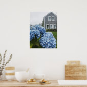 Cape Cod Hydrangea Home Poster (Keuken)