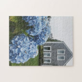 Cape Cod Hydrangea Nautical Classic Zomerhuisje Legpuzzel (Horizontaal)