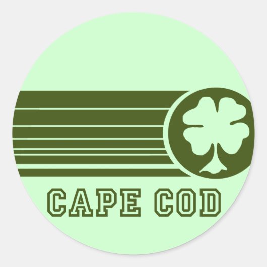 Cape Cod Ierse Sticker (Voorkant)