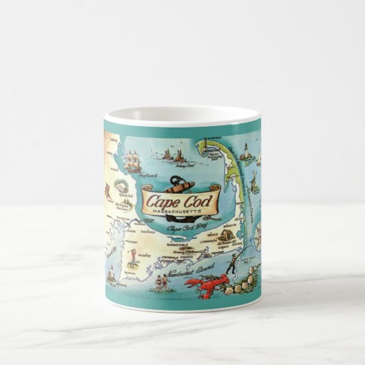 Cape Cod III Aangepaste Mok (Center)