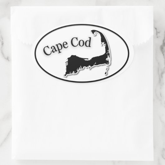 Cape Cod kiss cut sticker (Tas)