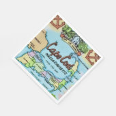 Cape Cod Landmark Papier Servet (Hoek)