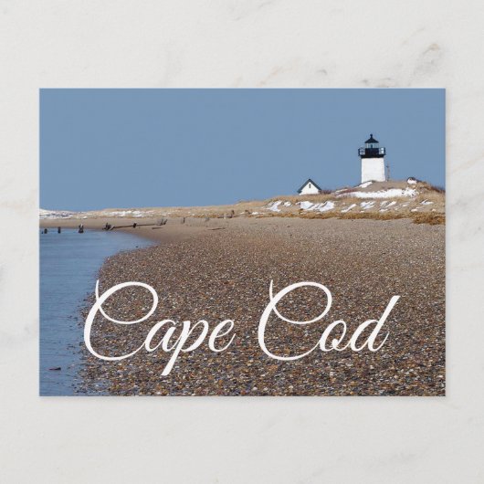 Cape Cod Lighthouse Provincetown MA Post Card Briefkaart (Voorkant)