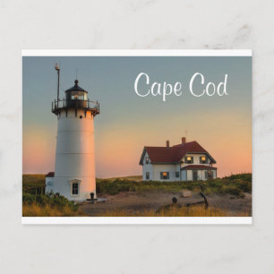 Cape Cod Lighthouse Provincetown MA Post Card Briefkaart