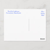 Cape Cod Lighthouse Provincetown MA Post Card Briefkaart (Achterkant)