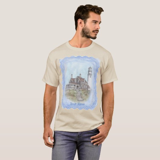 Cape Cod Lighthouse T-shirt (Voorkant volledig)