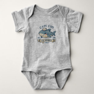 Cape Cod Lil' Sharky Baby Body Romper