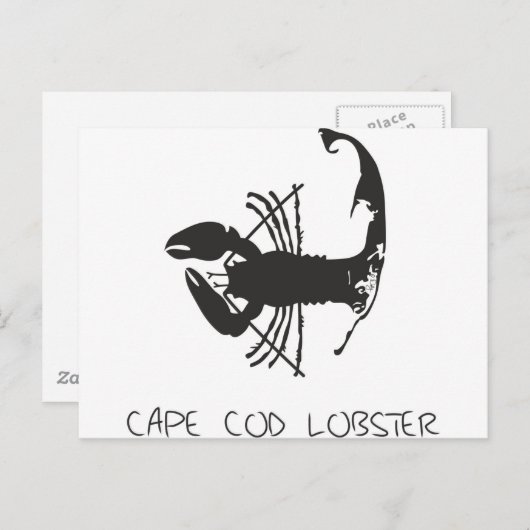 CAPE COD LOBSTER BRIEFKAART (Voorkant / Achterkant)