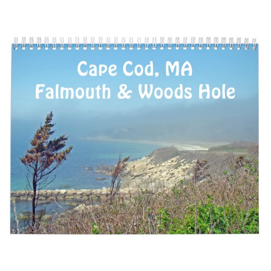 Cape Cod, MA - Falmouth & Bossen Hole - Kalender (Hoes)