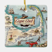 Cape Cod MA Ornament (Voorkant)