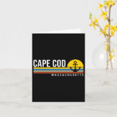 Cape Cod Machusetts Ma Retro Souvenirs Boa Kaart (Gele Bloem)