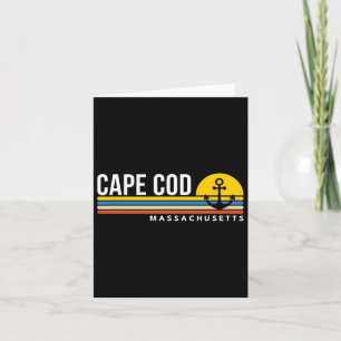 Cape Cod Machusetts Ma Retro Souvenirs Boa Kaart