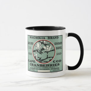 Cape Cod Magnolia Brand Cranberry Label Mok