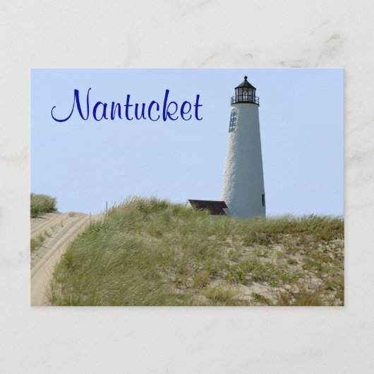 Cape Cod Mass Nantucket Lighthouders Post Card Briefkaart (Voorkant)