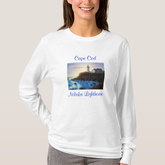 Cape Cod Mass Nobska Lighthouse Sweatshirt Hoodie (Voorkant)