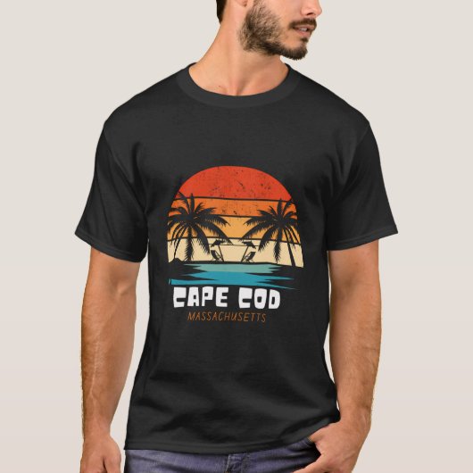 Cape Cod Massachusetts Beach Seashore Mannen Vrouw T-shirt (Voorkant)