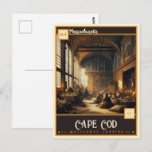 Cape Cod, Massachusetts |  Briefkaart (Voorkant / Achterkant)