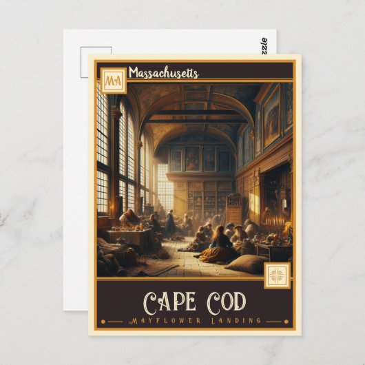 Cape Cod, Massachusetts |  Briefkaart (Voorkant / Achterkant)