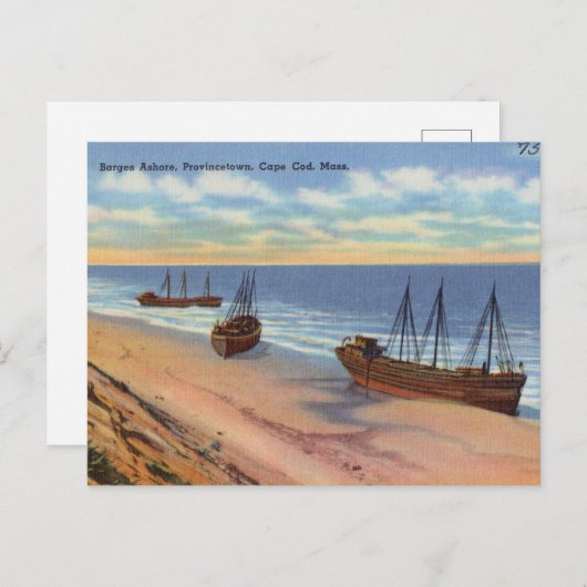 Cape Cod Massachusetts  Briefkaart (Voorkant / Achterkant)