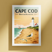 Cape Cod Massachusetts Briefkaart
