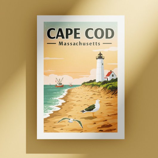 Cape Cod Massachusetts Briefkaart