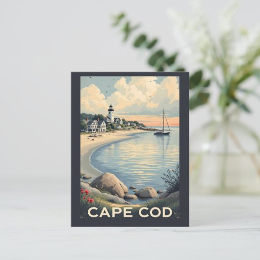 Cape Cod Massachusetts Briefkaart (Staand voorkant)
